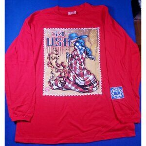 Raw Elements Art Official Clothing Street Wear Baggy T-Shirt Men's Size XL
